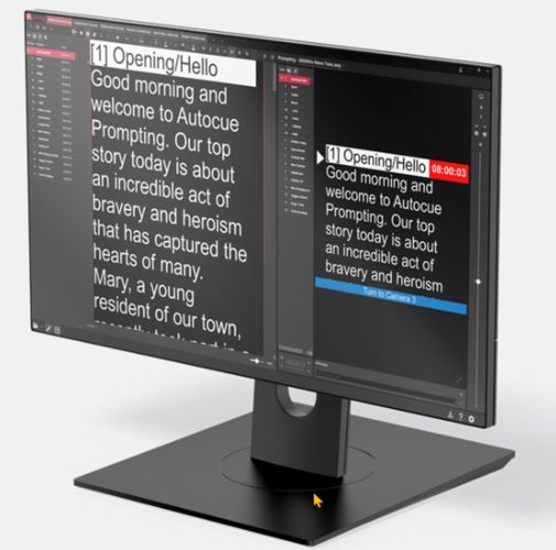 Presenting brand new teleprompters and prompting software from Autocue